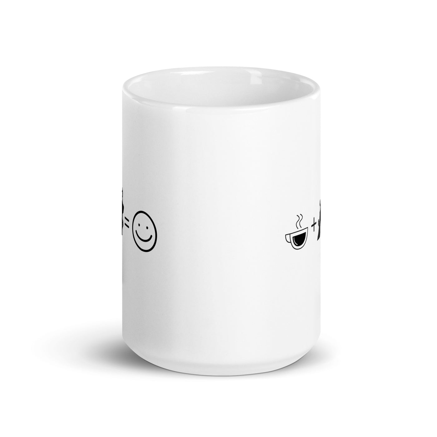 Coffee Smile Face And Climbing - Tasse klettern