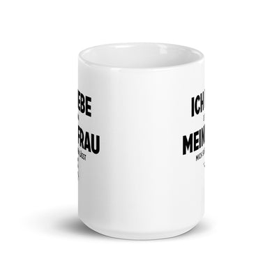 Ich Liebe Es Wenn Meine Frau Mich Skifahren Lasst - Tasse ski