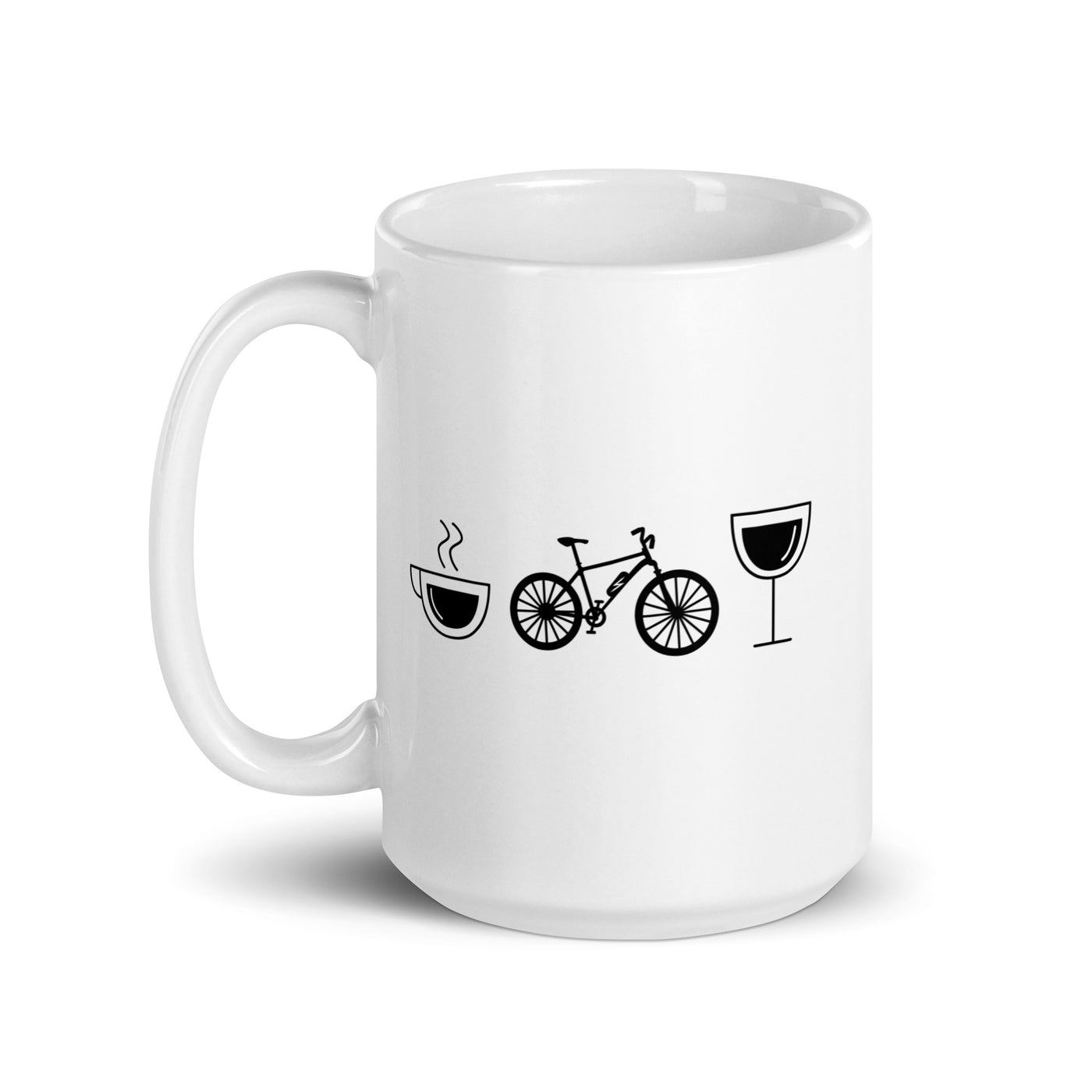 Coffee Wine And Ebike - Tasse e-bike