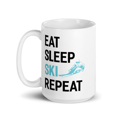 Eat Sleep Ski Repeat - Tasse klettern