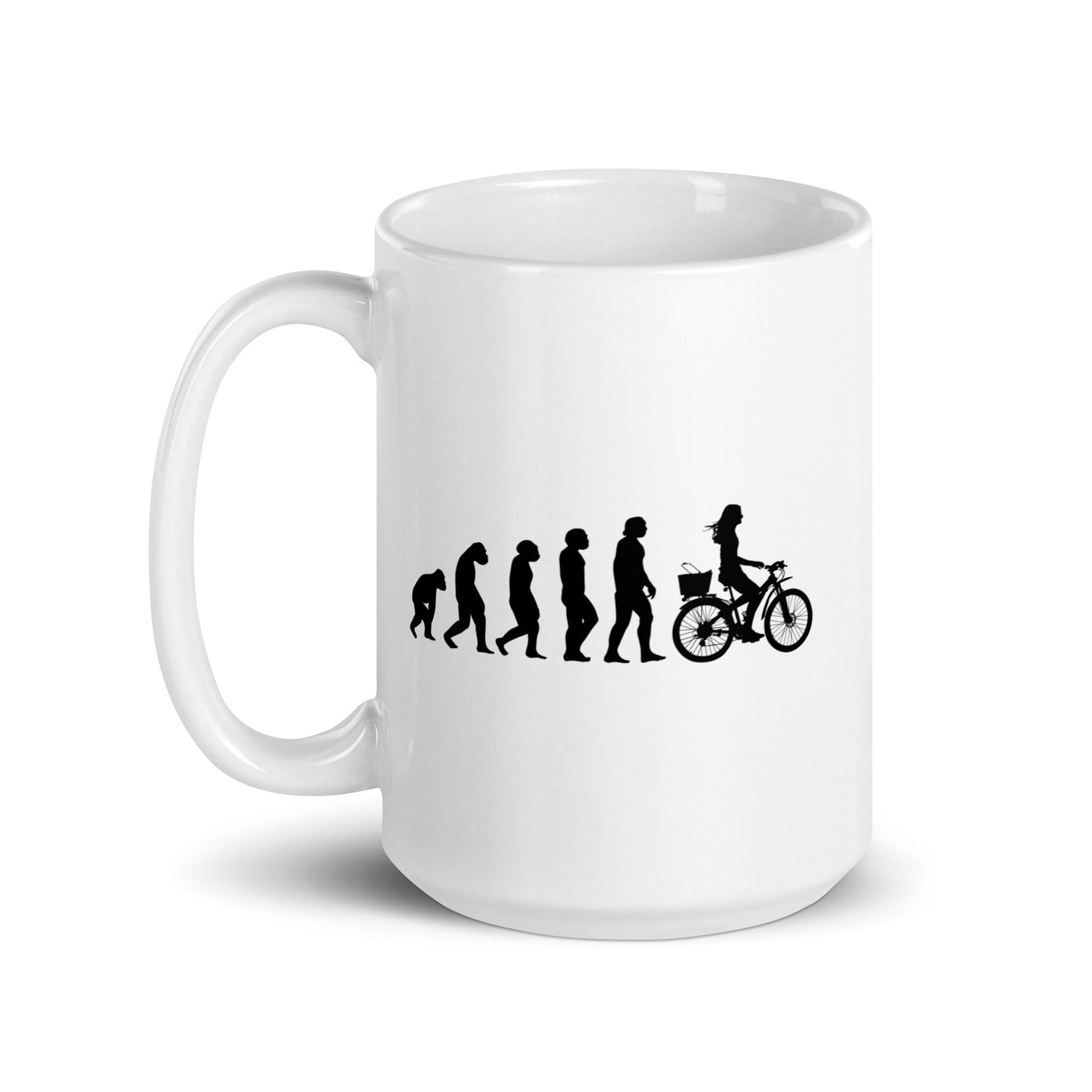 Evolution And Cycling - Tasse fahrrad