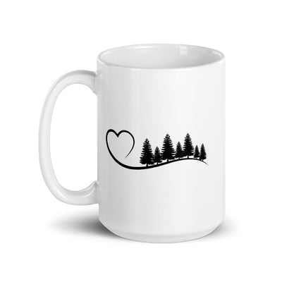 Heart And Tree - Tasse camping