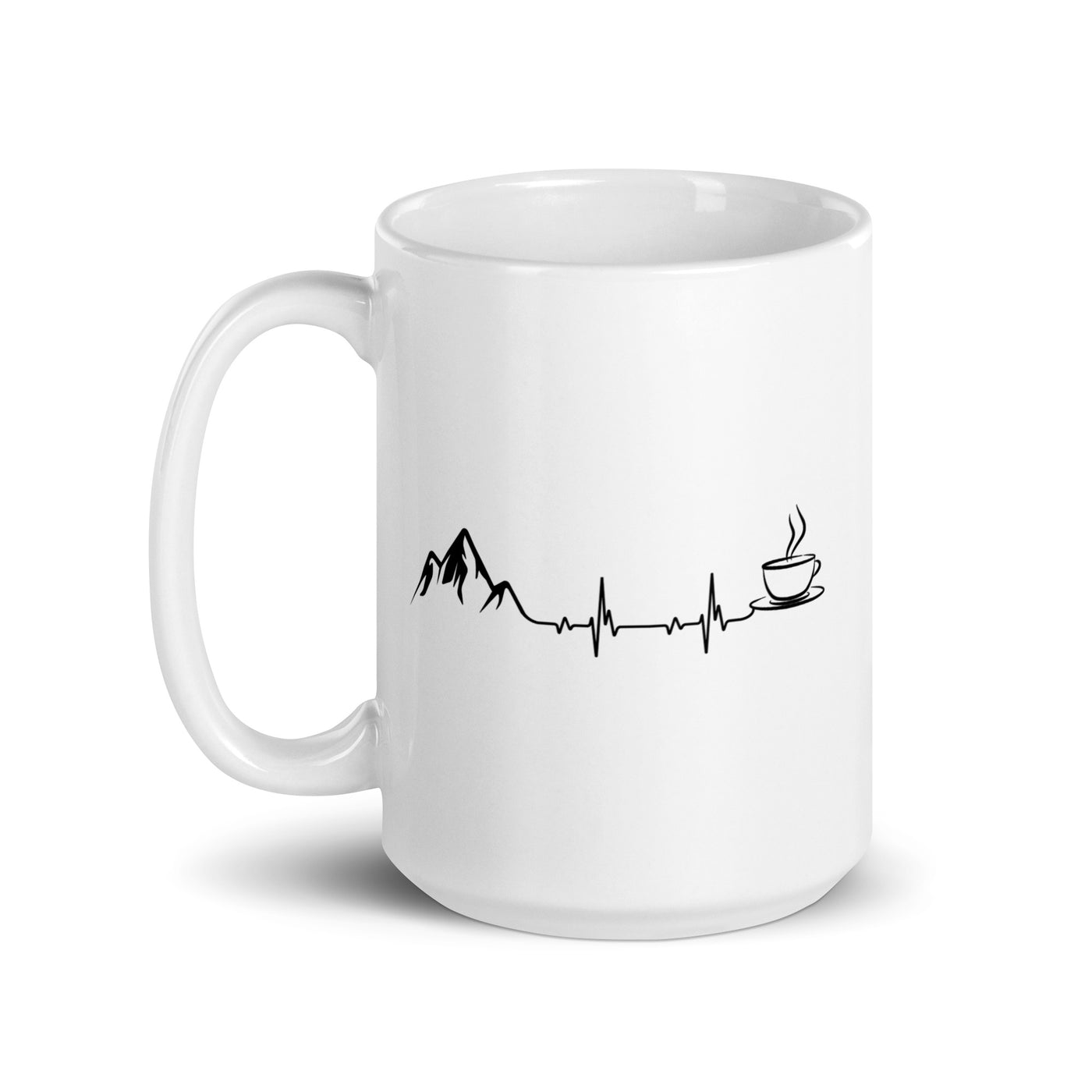 Herzschlag - Berge Und Kaffee - Tasse berge