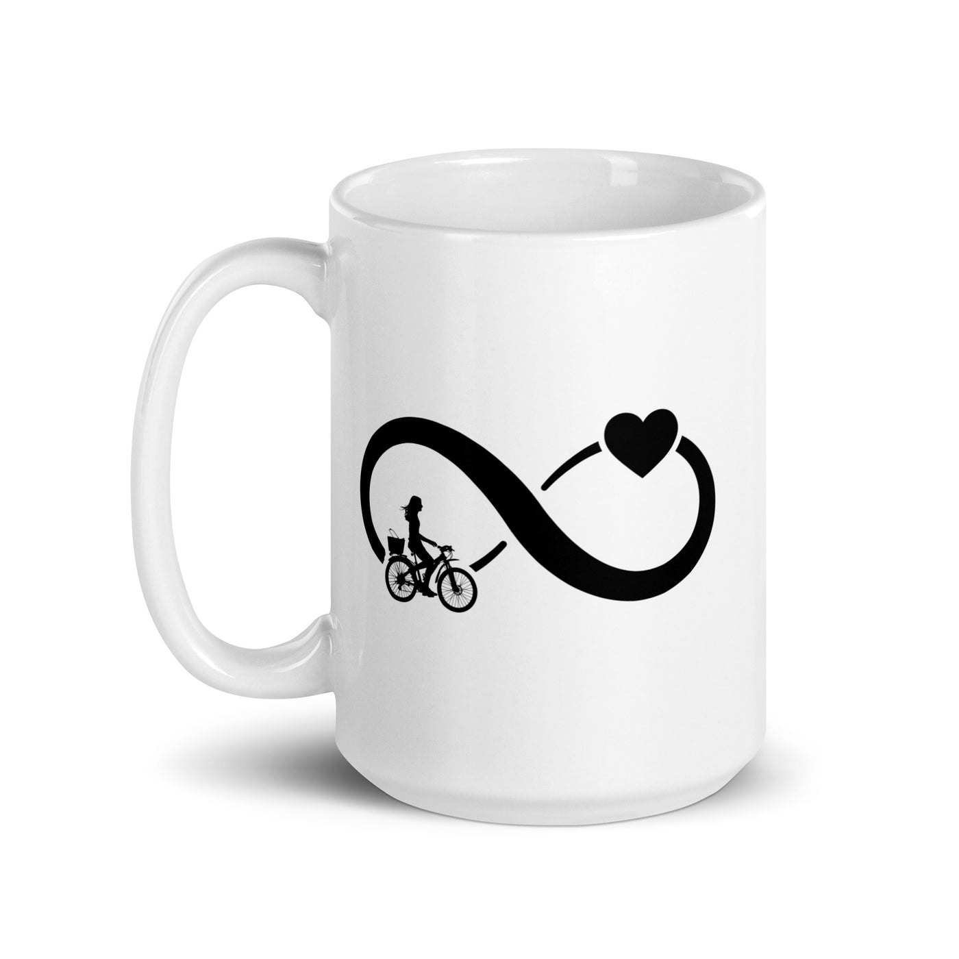 Infinity Heart And Cycling 2 - Tasse fahrrad