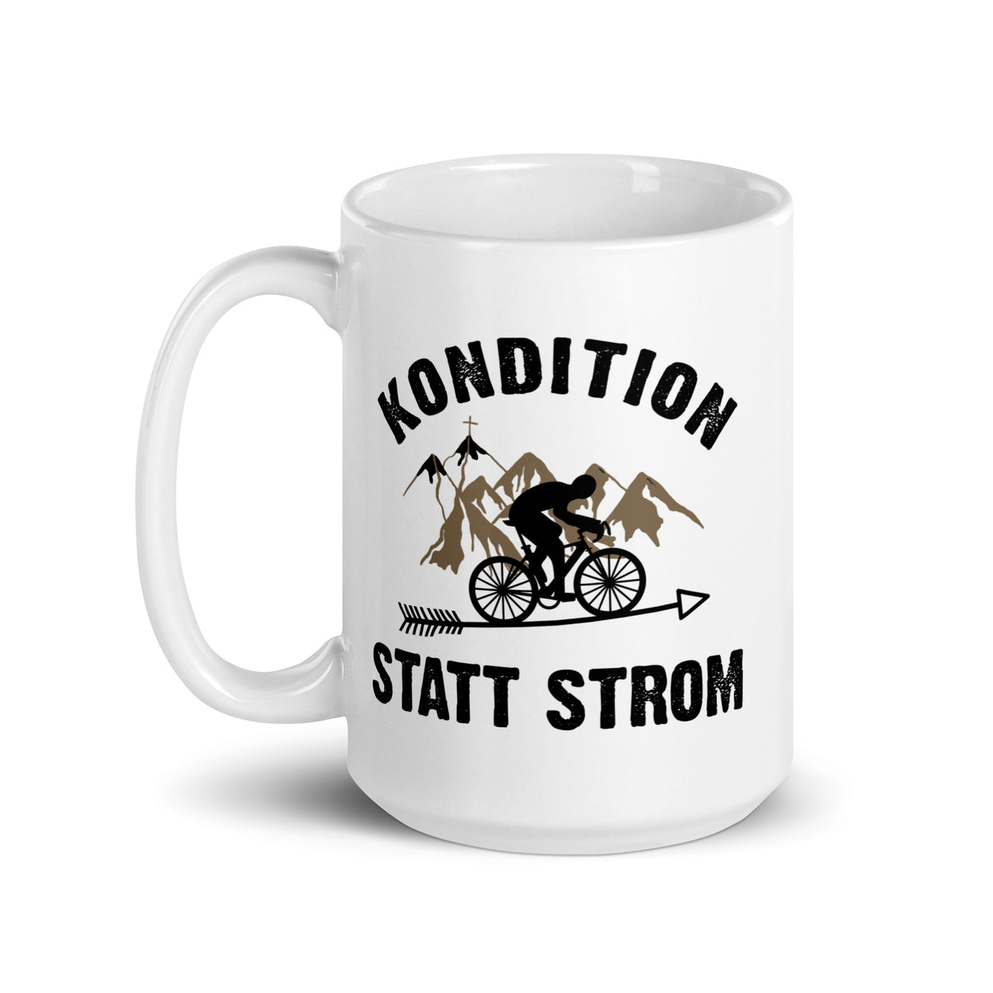 Kondition Statt Strom - Tasse fahrrad mountainbike