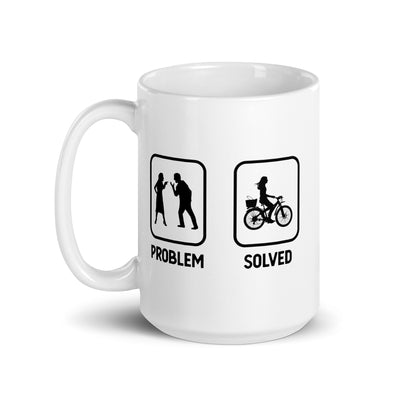 Problem Solved - Female Cycling - Tasse fahrrad