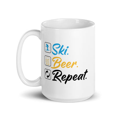 Ski. Beer. Repeat. - (S.K) - Tasse klettern