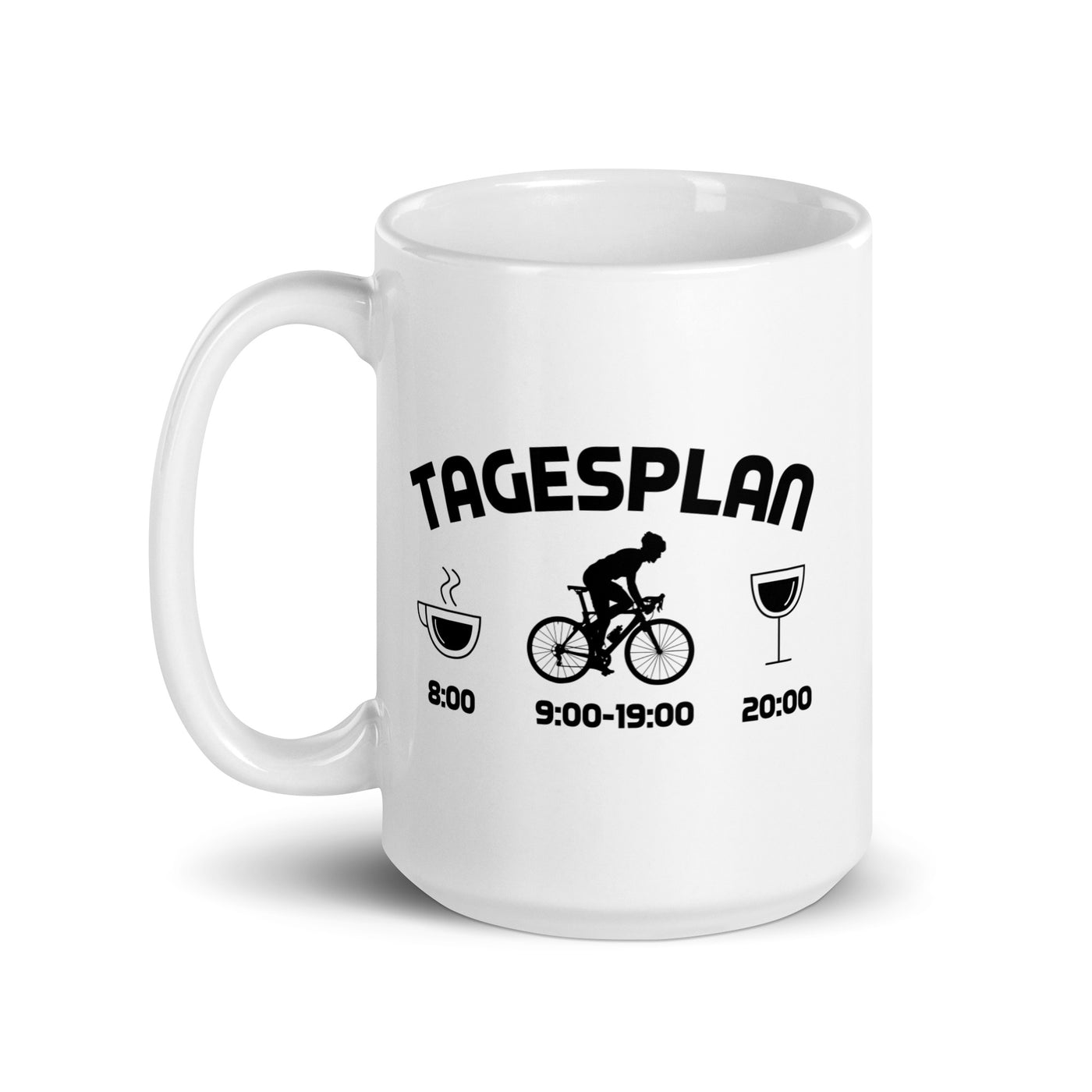 Tagesplan 2 - Tasse fahrrad