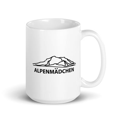 Alpenmadchen (9) - Tasse berge 15oz