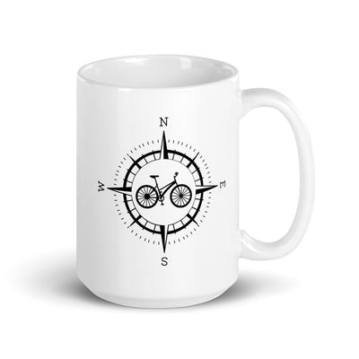Compass And Bicycle - Tasse fahrrad 15oz