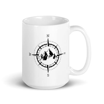Compass And Mountain - Tasse berge 15oz