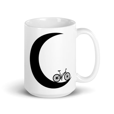Crescent Moon - Cycling - Tasse fahrrad 15oz