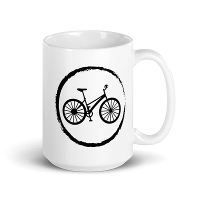 Cricle And Bicycle - Tasse fahrrad 15oz