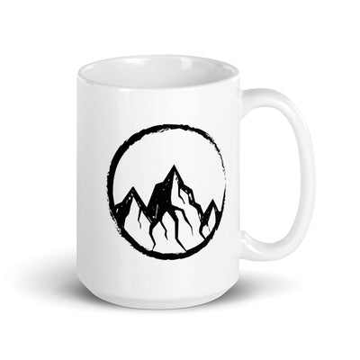 Cricle And Mountain - Tasse berge 15oz