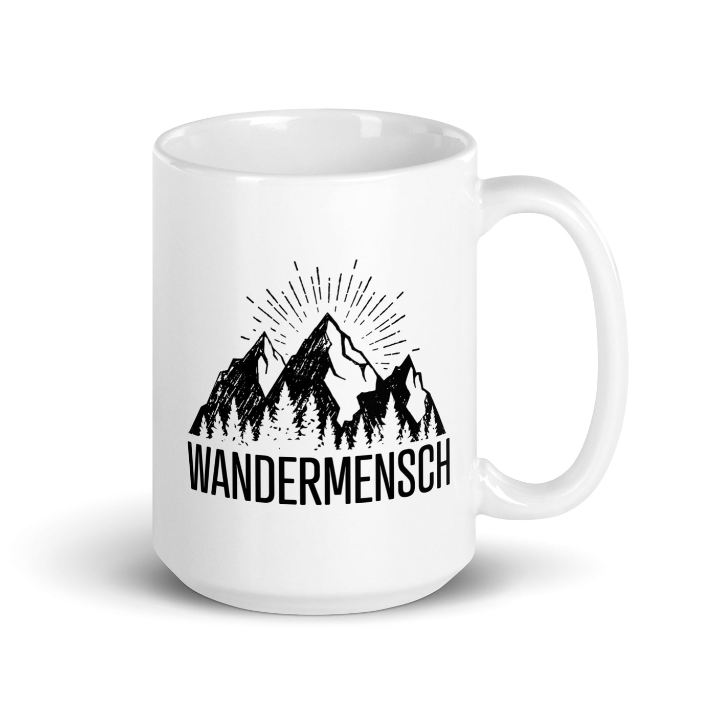 Der Wandermensch - Tasse berge 15oz