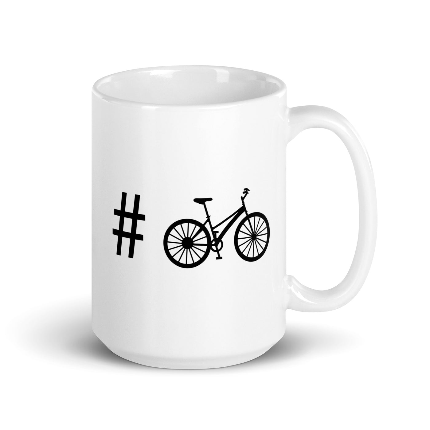 Hashtag - Cycling - Tasse fahrrad 15oz