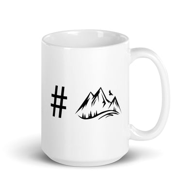 Hashtag - Mountain - Tasse berge 15oz