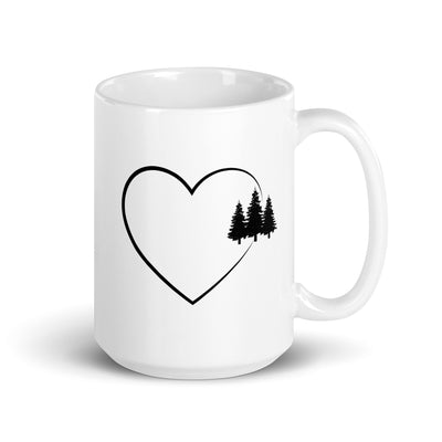Heart 2 And Trees - Tasse camping 15oz
