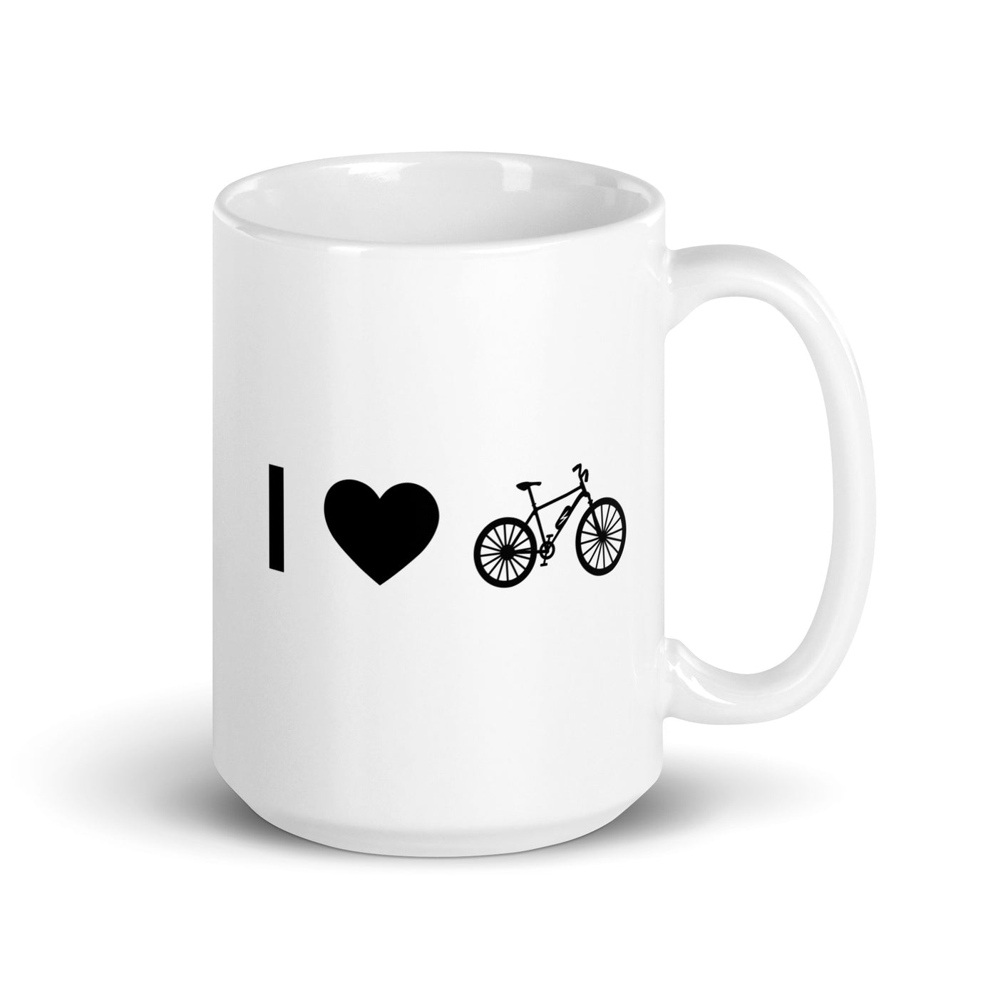I Heart And E-Bike - Tasse e-bike 15oz