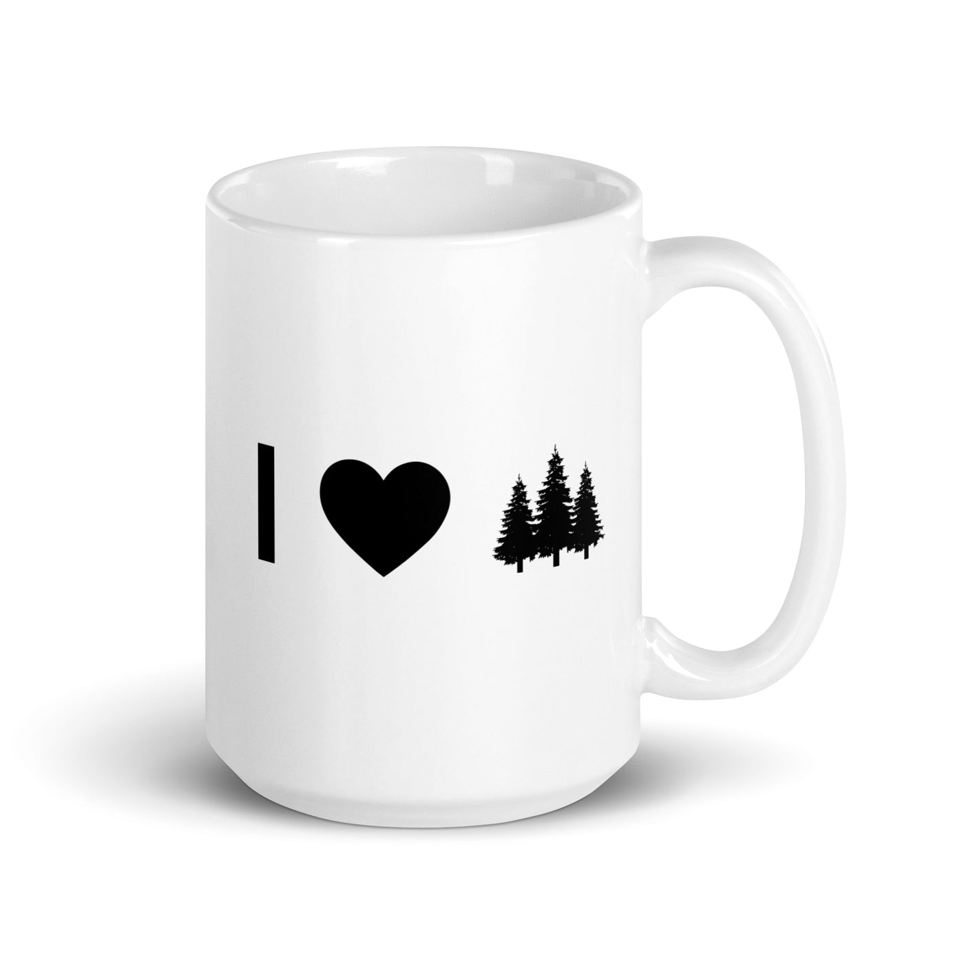 I Heart And Trees - Tasse camping 15oz