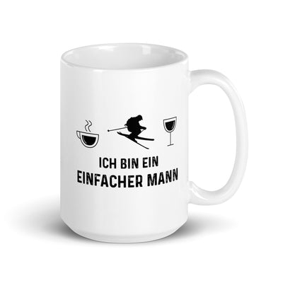 Ich Bin Ein Einfacher Mann - Tasse ski 15oz