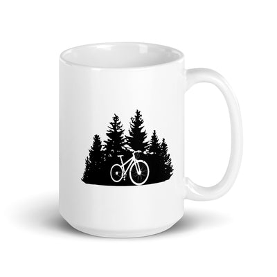 Trees - Cycling - Tasse fahrrad 15oz