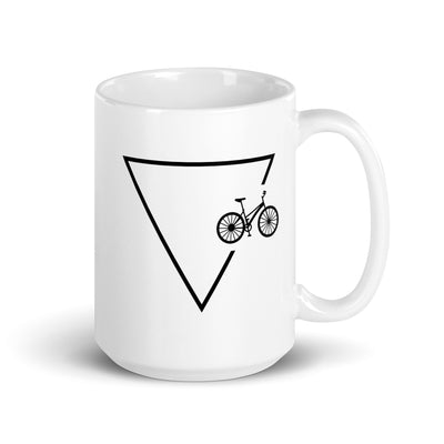 Triangle 1 And Bicycle - Tasse fahrrad 15oz