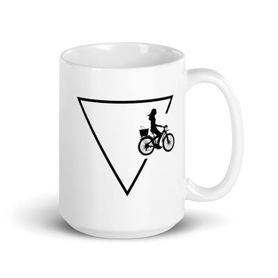 Triangle 1 And Cycling - Tasse fahrrad 15oz