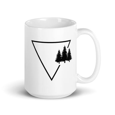 Triangle 1 And Trees - Tasse camping 15oz