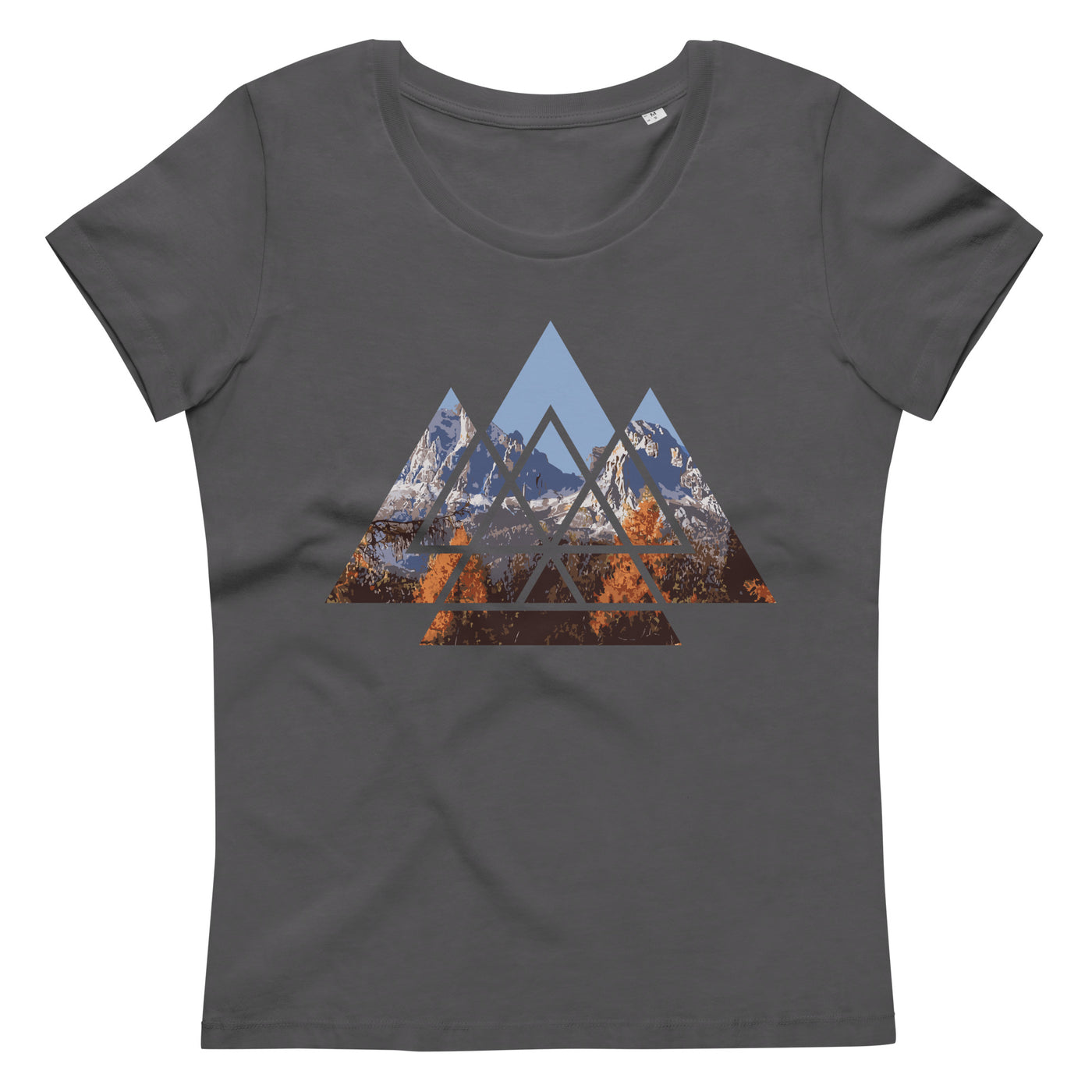 Berge Abstrakt - Damen Premium Organic T-Shirt berge wandern