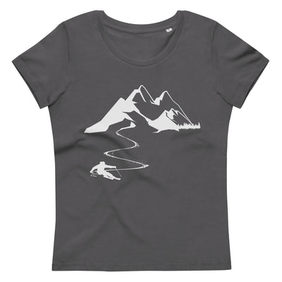 Skisüchtig - Damen Premium Organic T-Shirt klettern ski