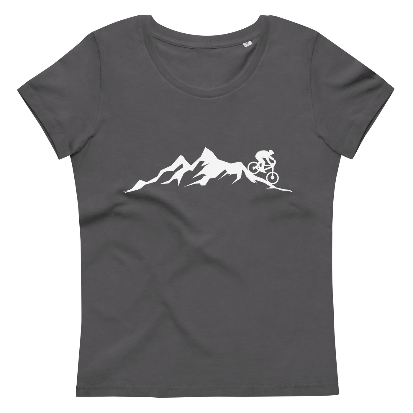 Mountain - Mountainbike - (M) - Damen Premium Organic T-Shirt Anthracite