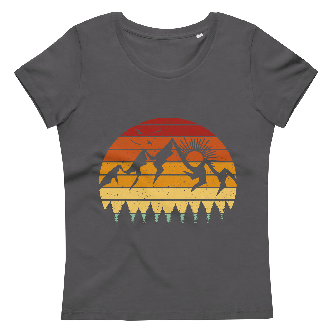 Berge Vintage - Damen Premium Organic T-Shirt berge