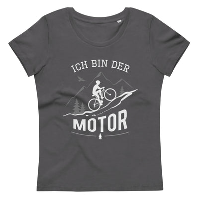 Ich Bin Der Motor - (M) - Damen Premium Organic T-Shirt Anthracite