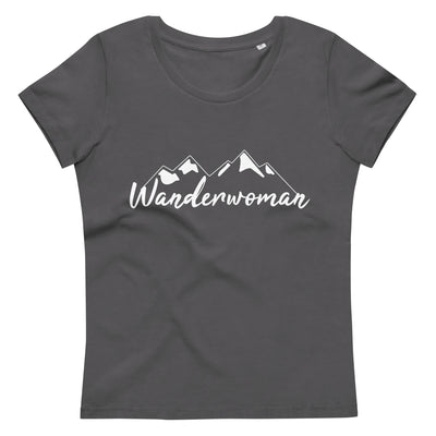 Wanderwoman. - Damen Premium Organic T-Shirt wandern