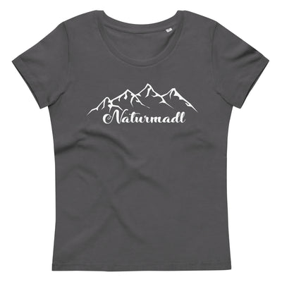 Naturmadl - Damen Premium Organic T-Shirt berge Anthracite