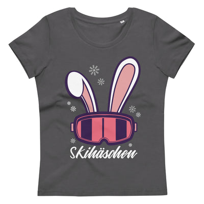 Skihäschen - (S.K) - Damen Premium Organic T-Shirt klettern Anthracite
