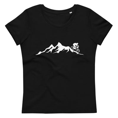 Mountain - Mountainbike - (M) - Damen Premium Organic T-Shirt Black