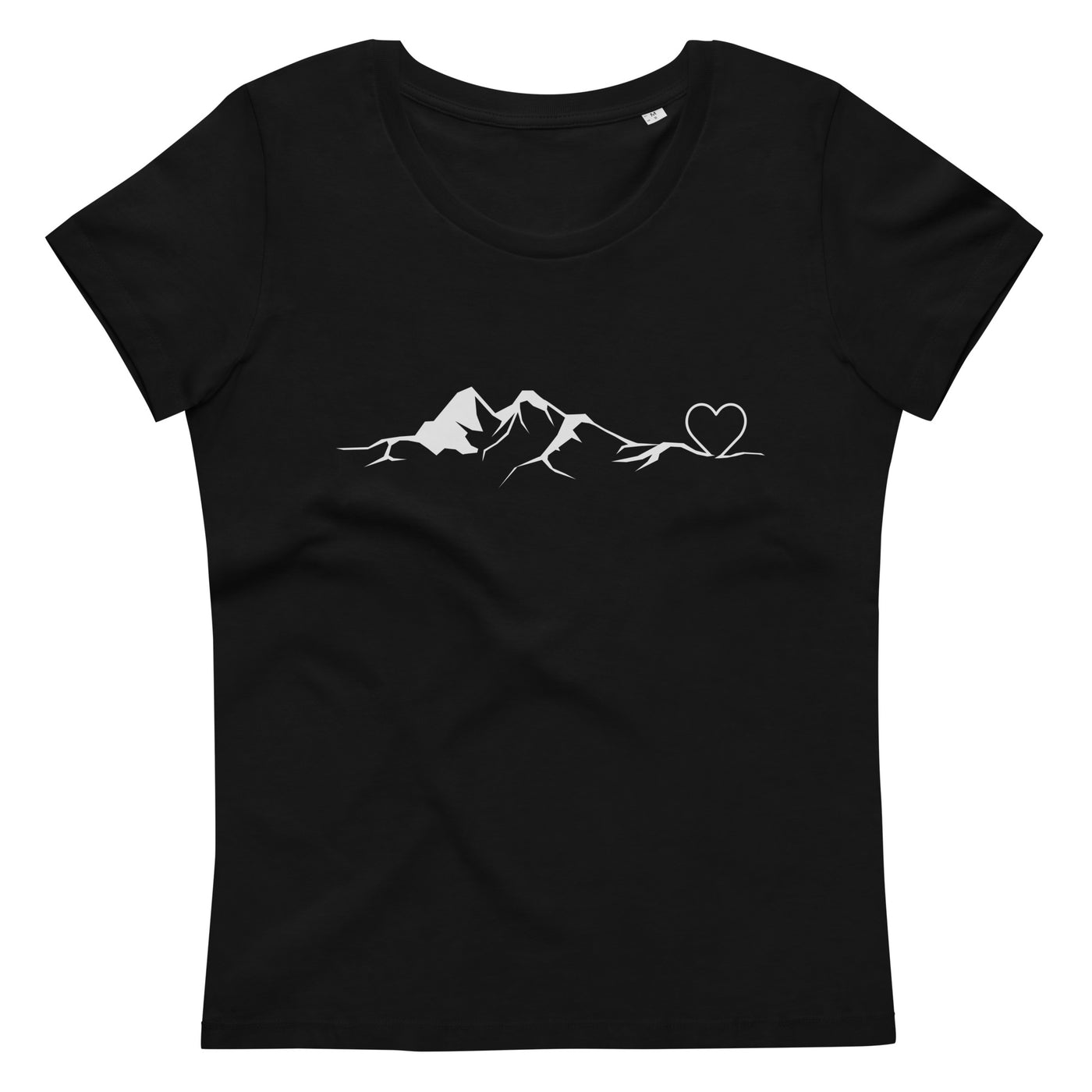 Bergverliebt - Damen Premium Organic T-Shirt berge wandern Black