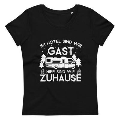 Im Hotel zu Gast - Hier zuhause - Damen Premium Organic T-Shirt camping xxx yyy zzz Default Title