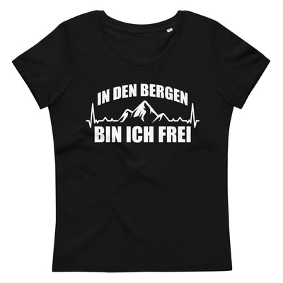 In Den Bergen Bin Ich Frei 1 - Damen Premium Organic T-Shirt berge xxx yyy zzz Default Title