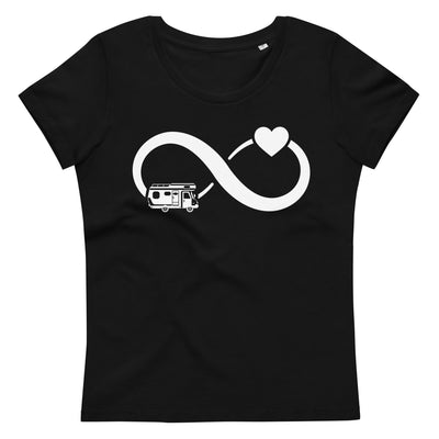 Infinity Heart and Camping - Damen Premium Organic T-Shirt camping xxx yyy zzz Default Title