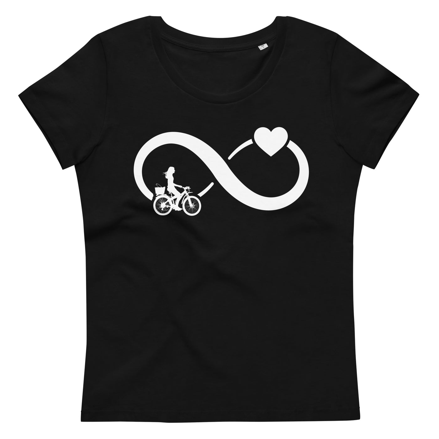 Infinity Heart and Cycling 2 - Damen Premium Organic T-Shirt fahrrad xxx yyy zzz Default Title