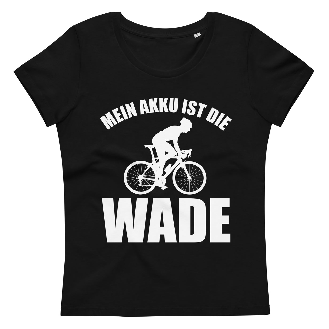 Mein Akku Ist Die Wade 2 - Damen Premium Organic T-Shirt fahrrad xxx yyy zzz 2XL