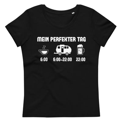 Mein Perfekter Tag 2 - Damen Premium Organic T-Shirt camping xxx yyy zzz 2XL