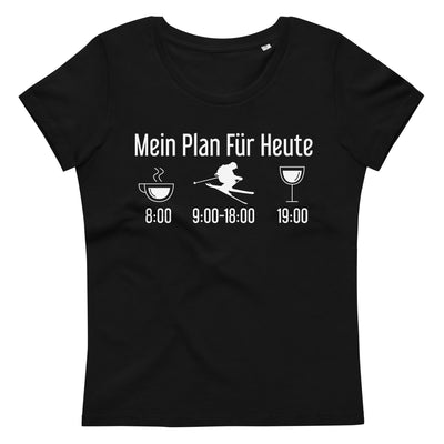 Mein Plan Für Heute - Damen Premium Organic T-Shirt klettern ski xxx yyy zzz 2XL