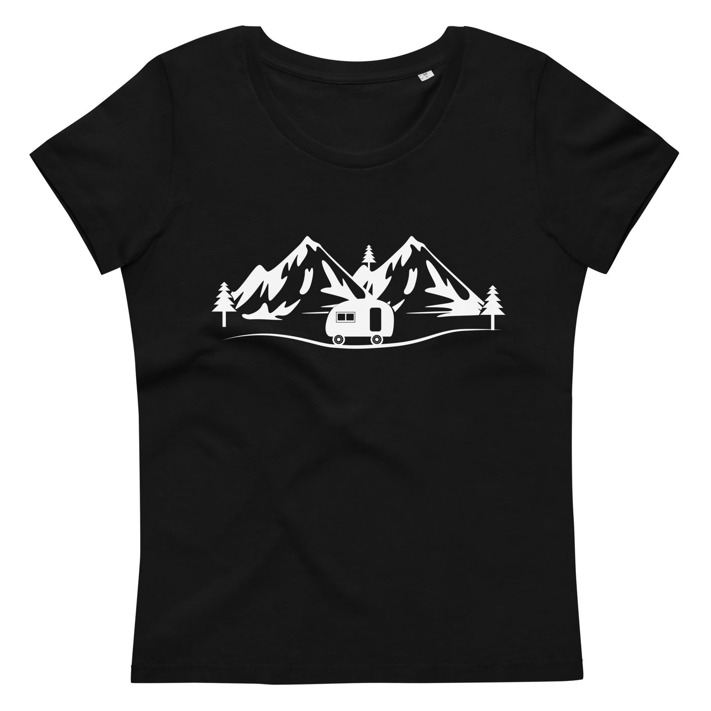Berge - Camping Caravan - (11) - Damen Premium Organic T-Shirt camping xxx yyy zzz 2XL