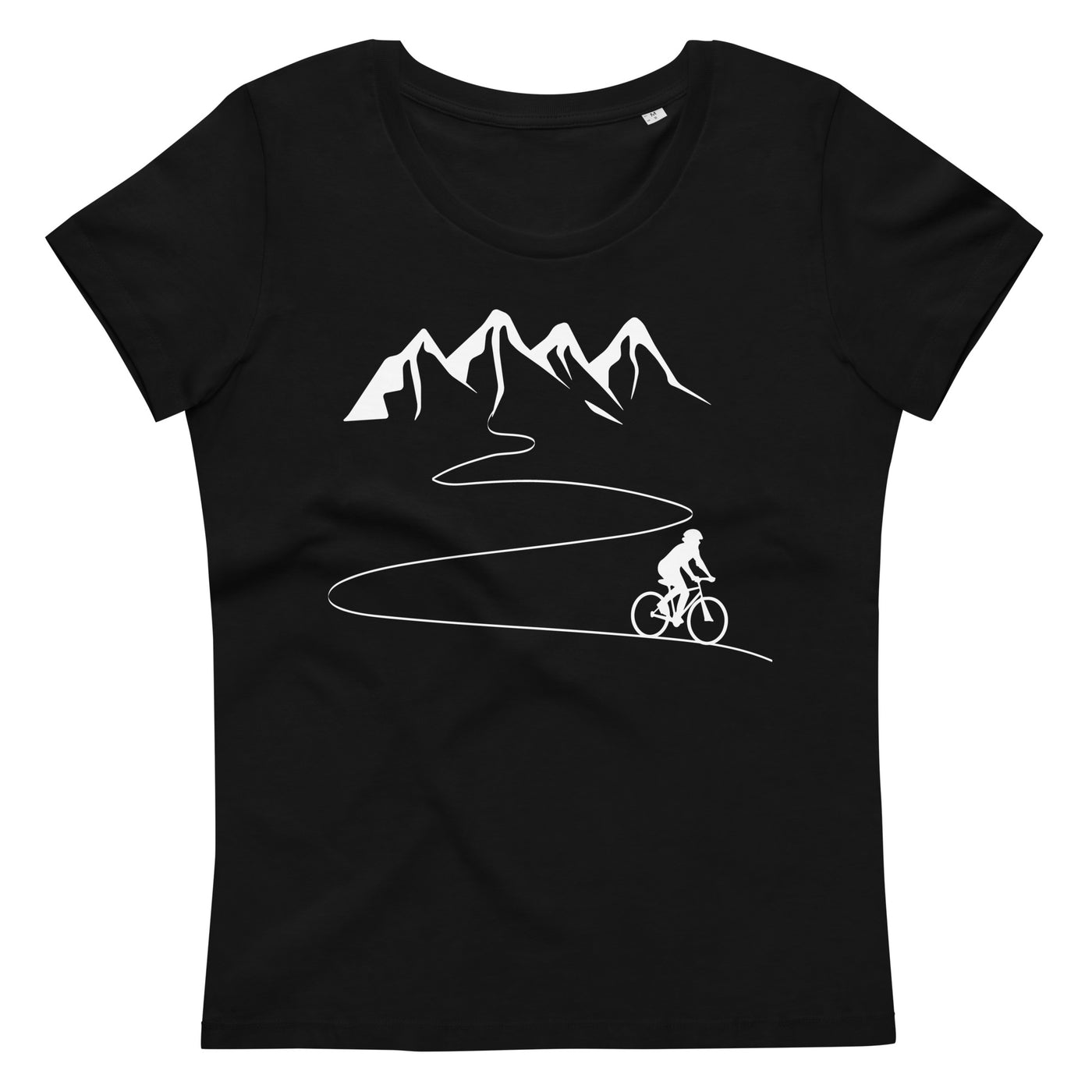 Berge - Kurve Linie - Radfahren - Damen Premium Organic T-Shirt fahrrad xxx yyy zzz 2XL