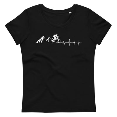 Berge - Herzschlag - Mountainbiking - (M) - Damen Premium Organic T-Shirt xxx yyy zzz 2XL