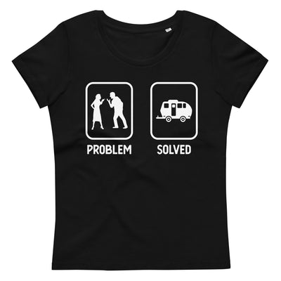 Problem Solved - Camping Caravan - Damen Premium Organic T-Shirt camping xxx yyy zzz 2XL